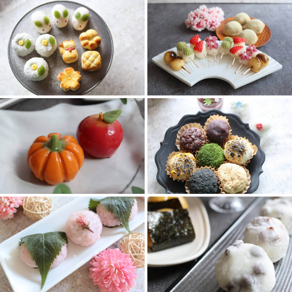 よくばり和菓子コースオンライン